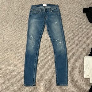 Hudson ankle Krista jeans size 24